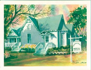 Contact ACMS - Robb House Watercolor Spring